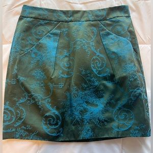 J Crew Embellished Mini Skirt